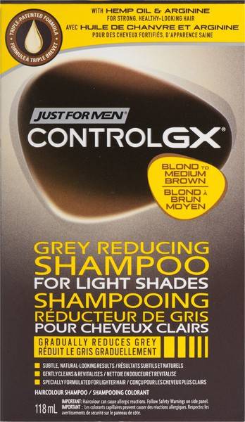 Just For Men Control Gx Grey Reducing Shampoo
