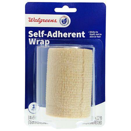 Walgreens Self-Adherent Wrap Tan - 3 Inch