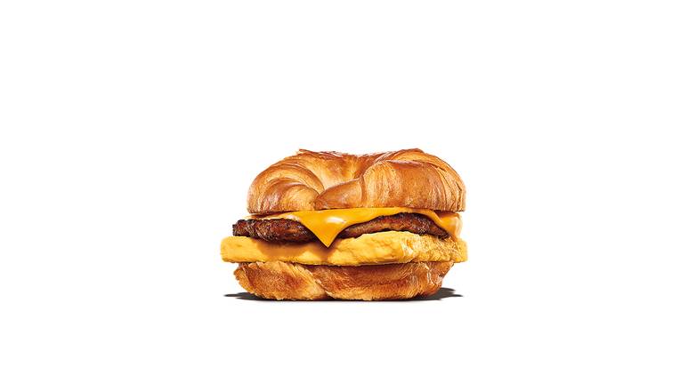 Sausage, Egg & Cheese Croissan'wich