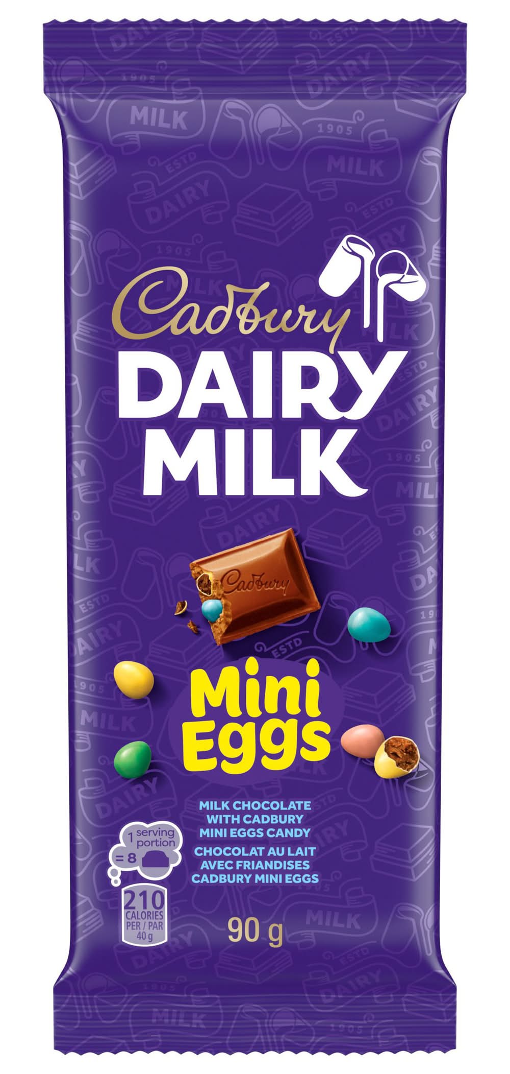 Cadbury Dairy Milk Mini Eggs Bar (90 g)