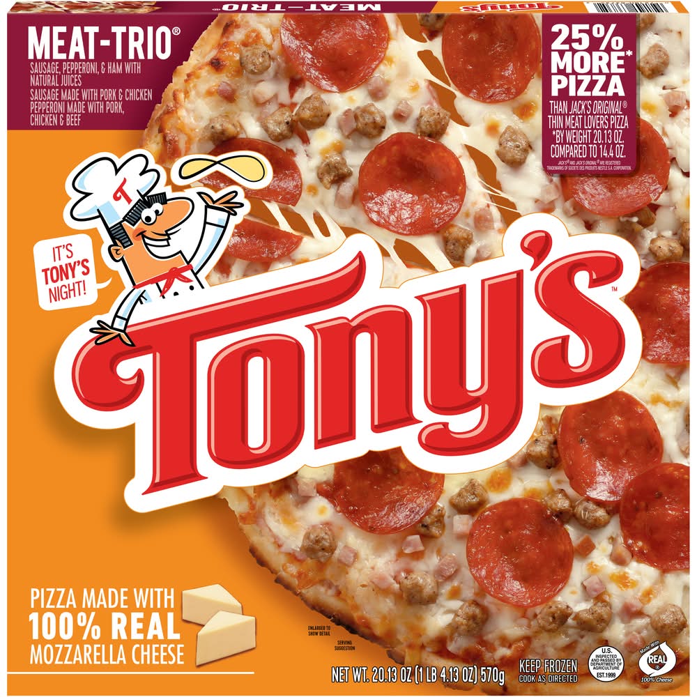 Tony's Pizzeria Style Meat Trio Pizza (20.13 oz)