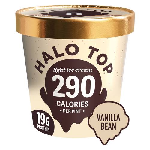 Halo Top Vanilla Bean Ice Cream Pint