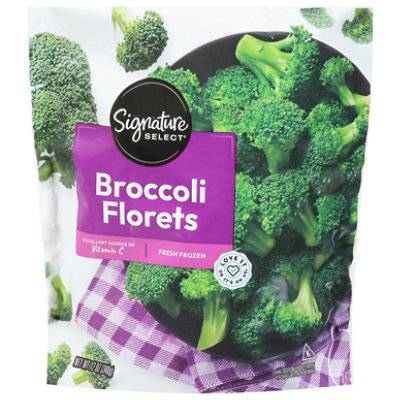 Signature Select Broccoli Florets 12 Oz - 12 Oz