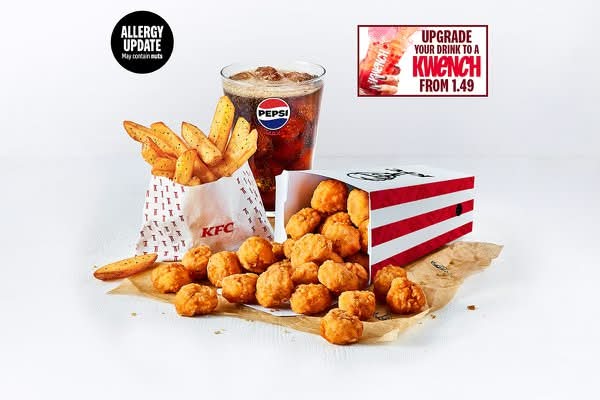 Large Popcorn Chicken Meal