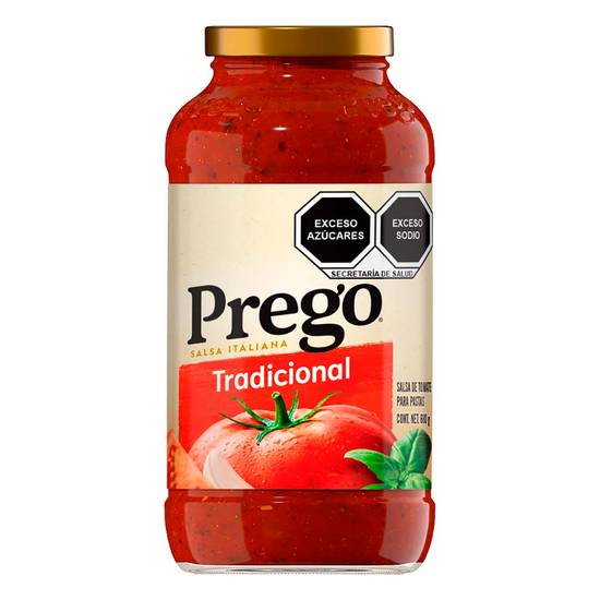 Prego salsa de tomate para pasta tradicional