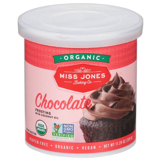 Miss Jones Baking Co. Organic Frosting With Coconut Oil (chocolate)