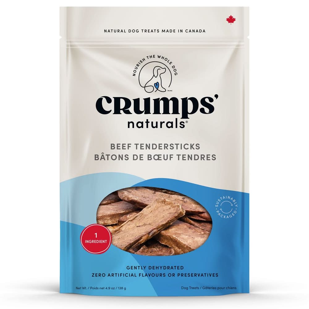 Crumps' Naturals Beef Tendersticks Dog Treats, 4.9 oz