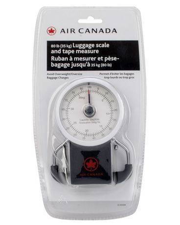 Air Canada Luggage Scale and Tape Measure (1 unit)