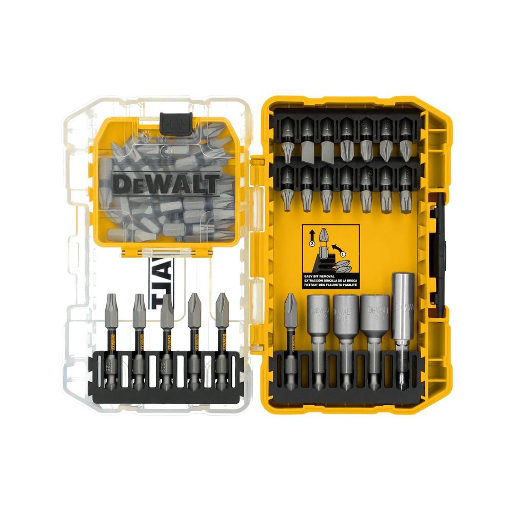 DEWALT TOUGH GRIP Screwdriver Bit Set (55-Piece) | DWAF55SET