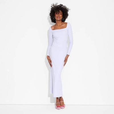 angie twist front maxi dress Angie Tie Front Maxi Dress- Baby Blue – White Haven