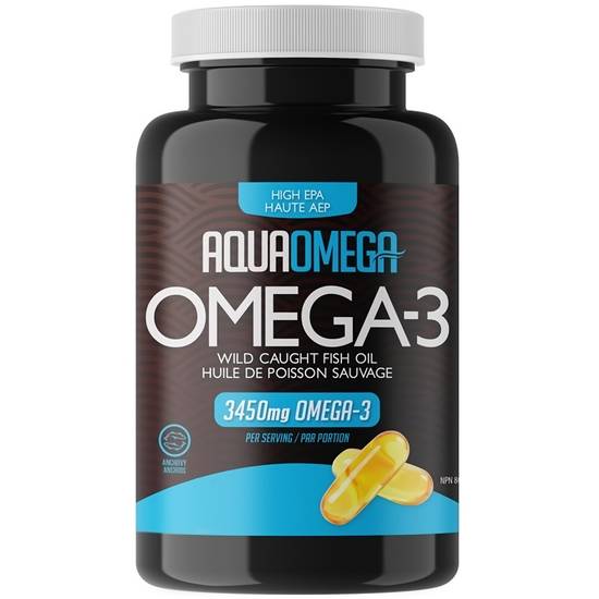 Aquaomega Omega-3 High Epa Softgels 3450 mg (240 units)