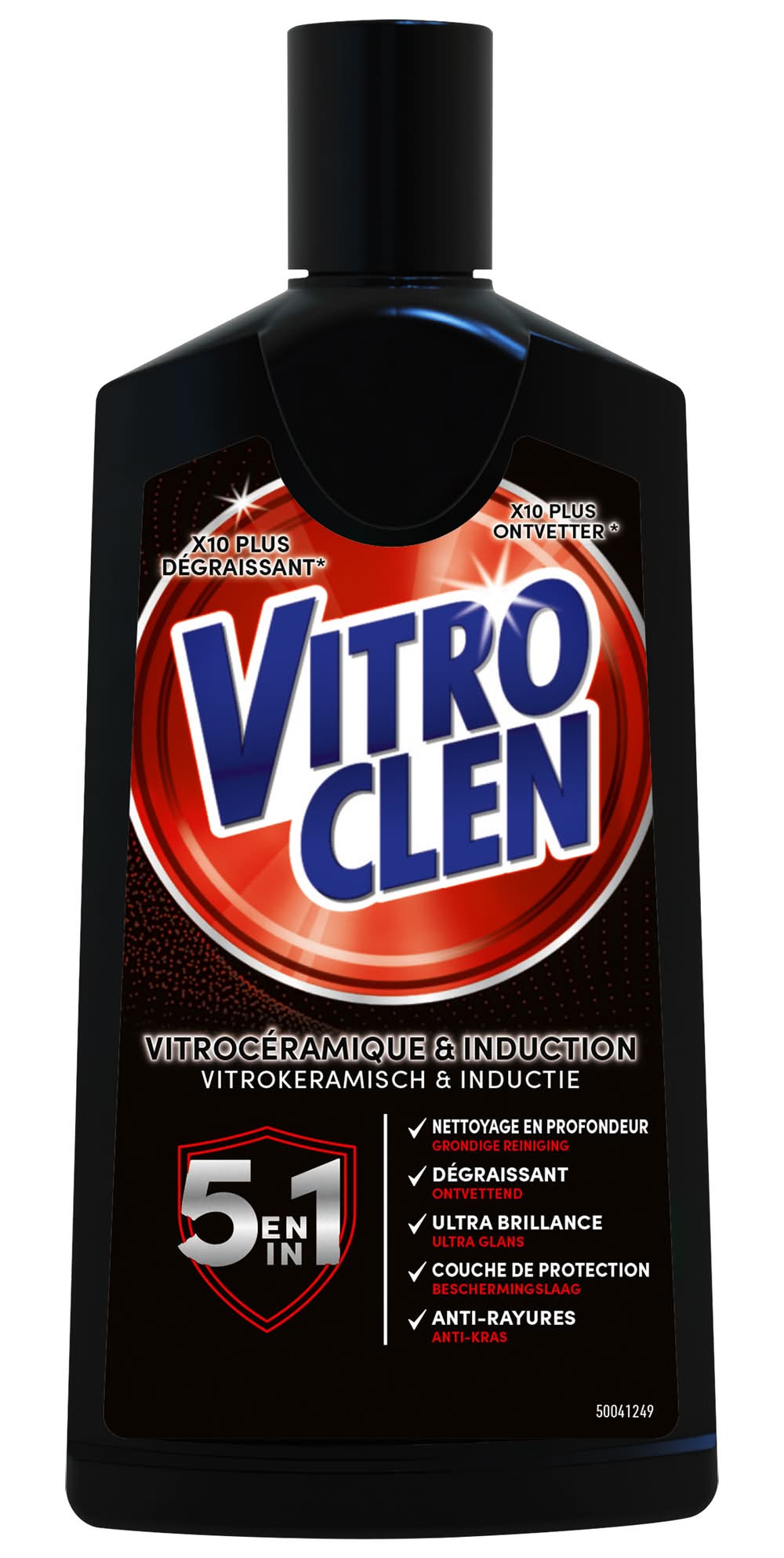 Vitroclen - Nettoyant crème plaques vitrocéramiques (200ml)