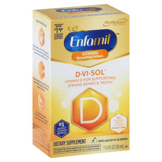 Enfamil D-Vi-Sol Breastfed Infant Vitamin D Supplement
