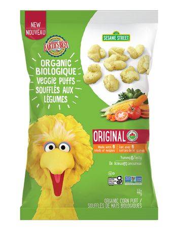 Earth's Best Organic Veggie Puffs, Original (44 g)