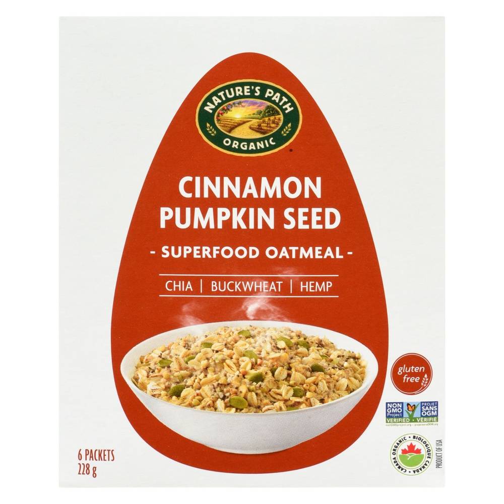 Nature's Path Cinnamon Pumpkin Seed Hot Cereal (38 g)