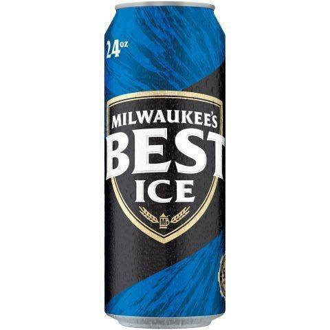 Milwaukee's Best Ice American Lager Beer (24 fl oz)