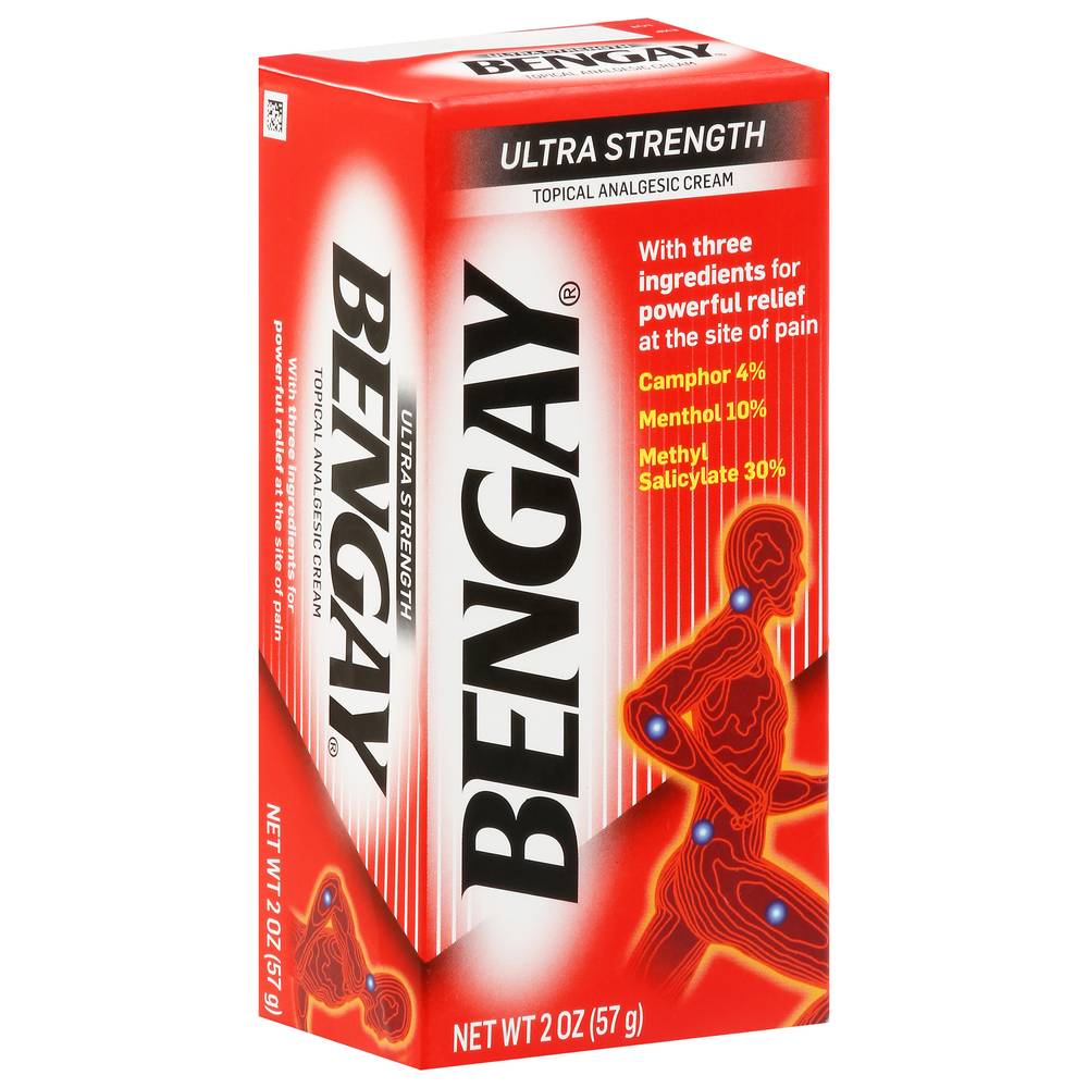 BENGAY Ultra Strength Topical Analgesic Cream