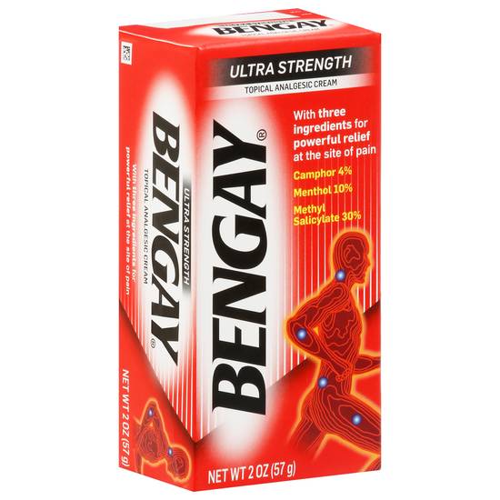 Bengay Ultra Strength Topical Analgesic Cream