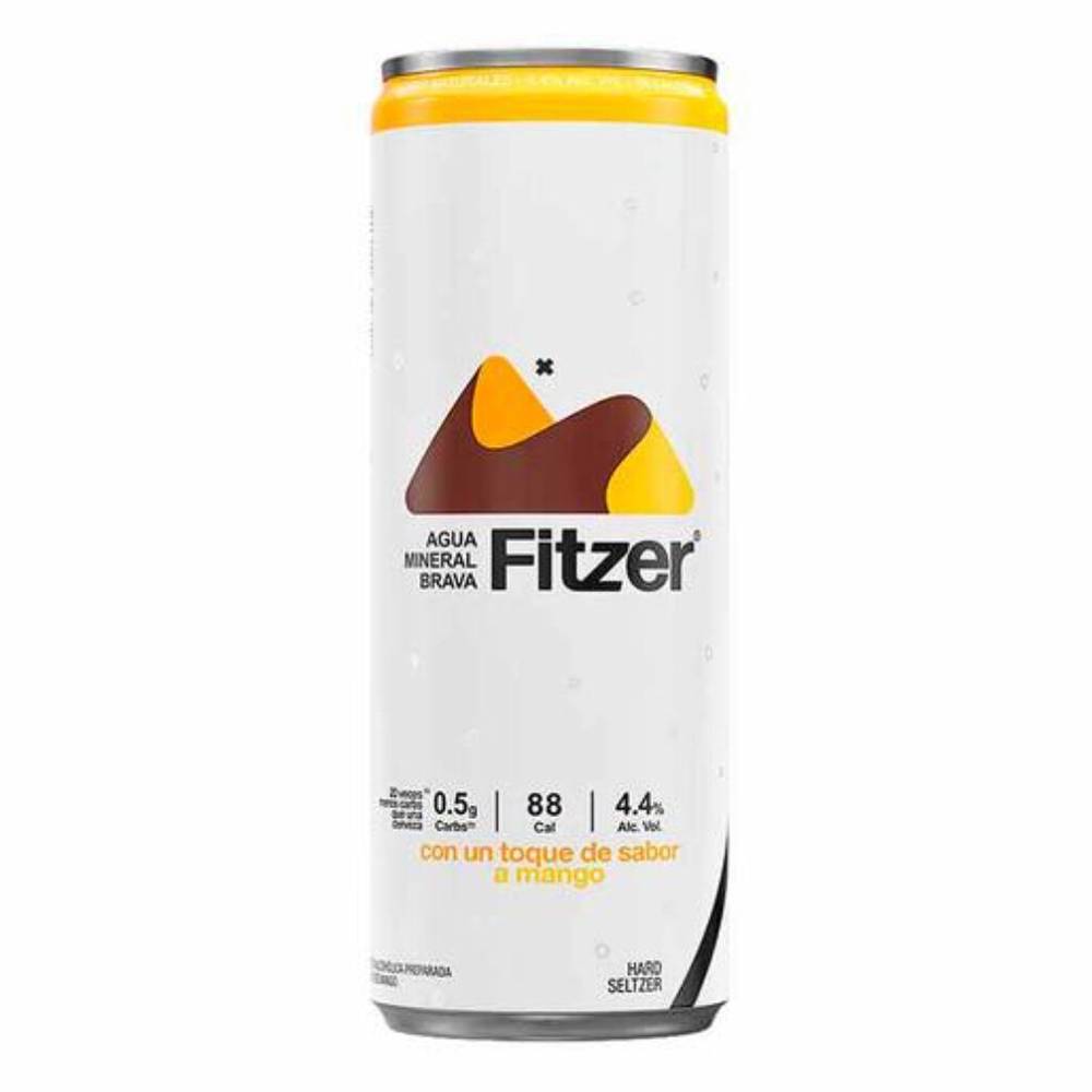 Fitzer · Hard seltzer, mango (355 ml)