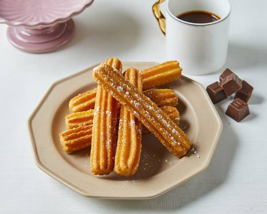 プレーンチュロス✨dipチョコソース Plain Churros Dipped in Chocolate Sauce
