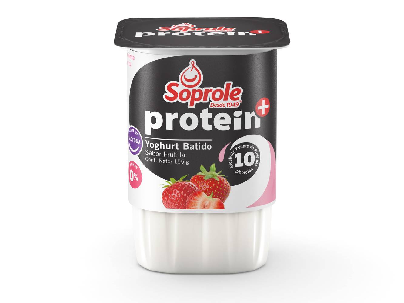 Protein++ yoghurt batido sabor frutilla