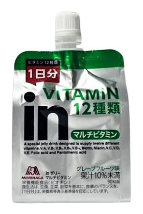 59_森永　ｉｎゼリー【マルチビタミン】（180g）