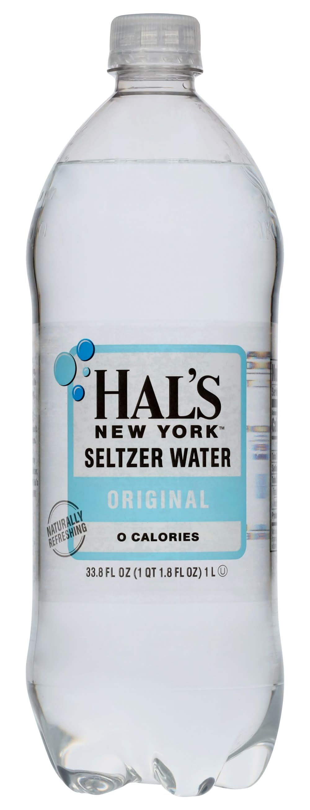 Hal's New York Original Seltzer Water (33.8 fl oz)