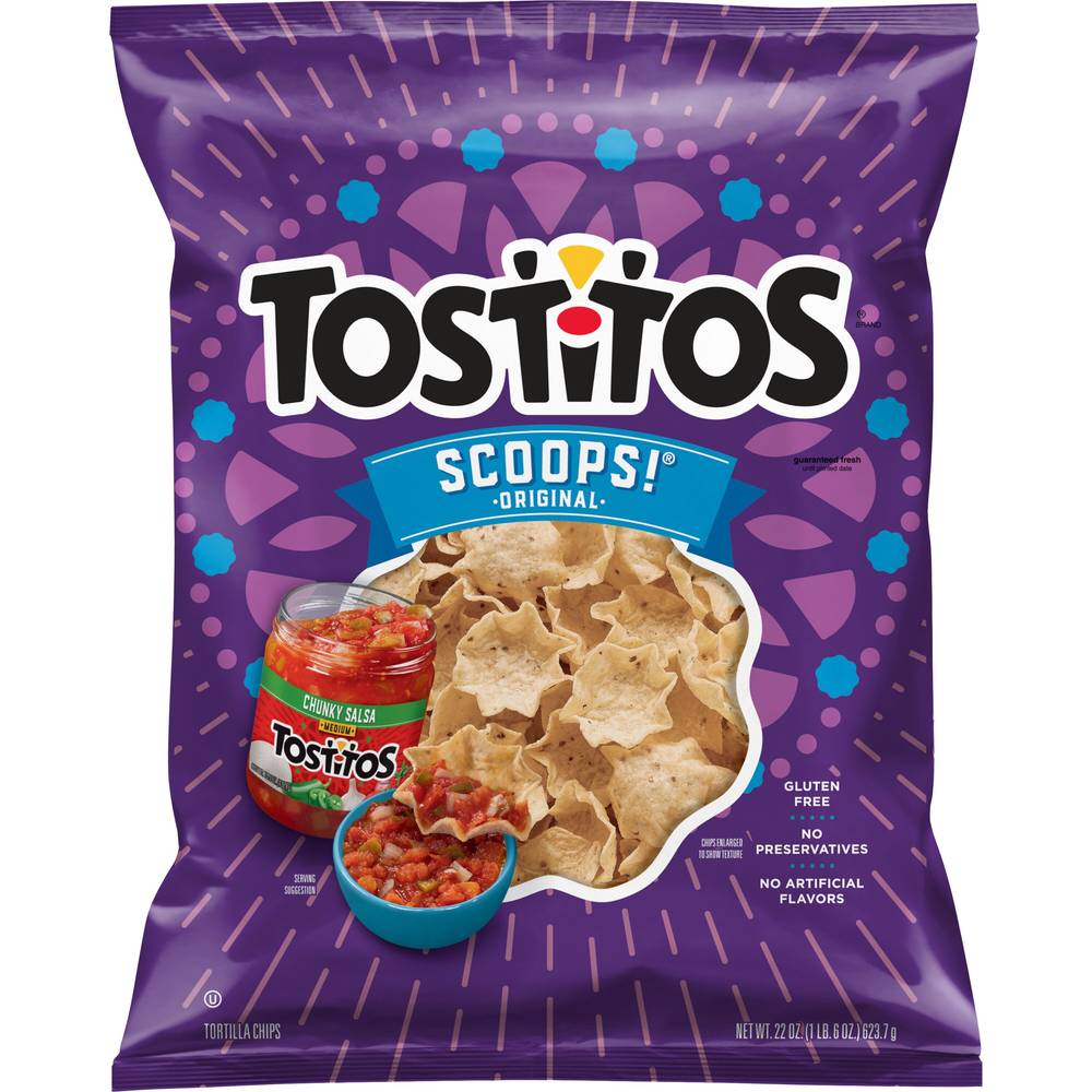 Tostitos Scoops Party Size Tortilla Chips