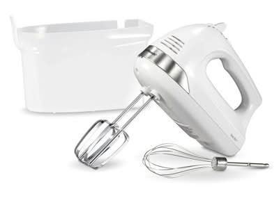 Hamilton Beach 6 Speed Hand Mixer 275 W, White