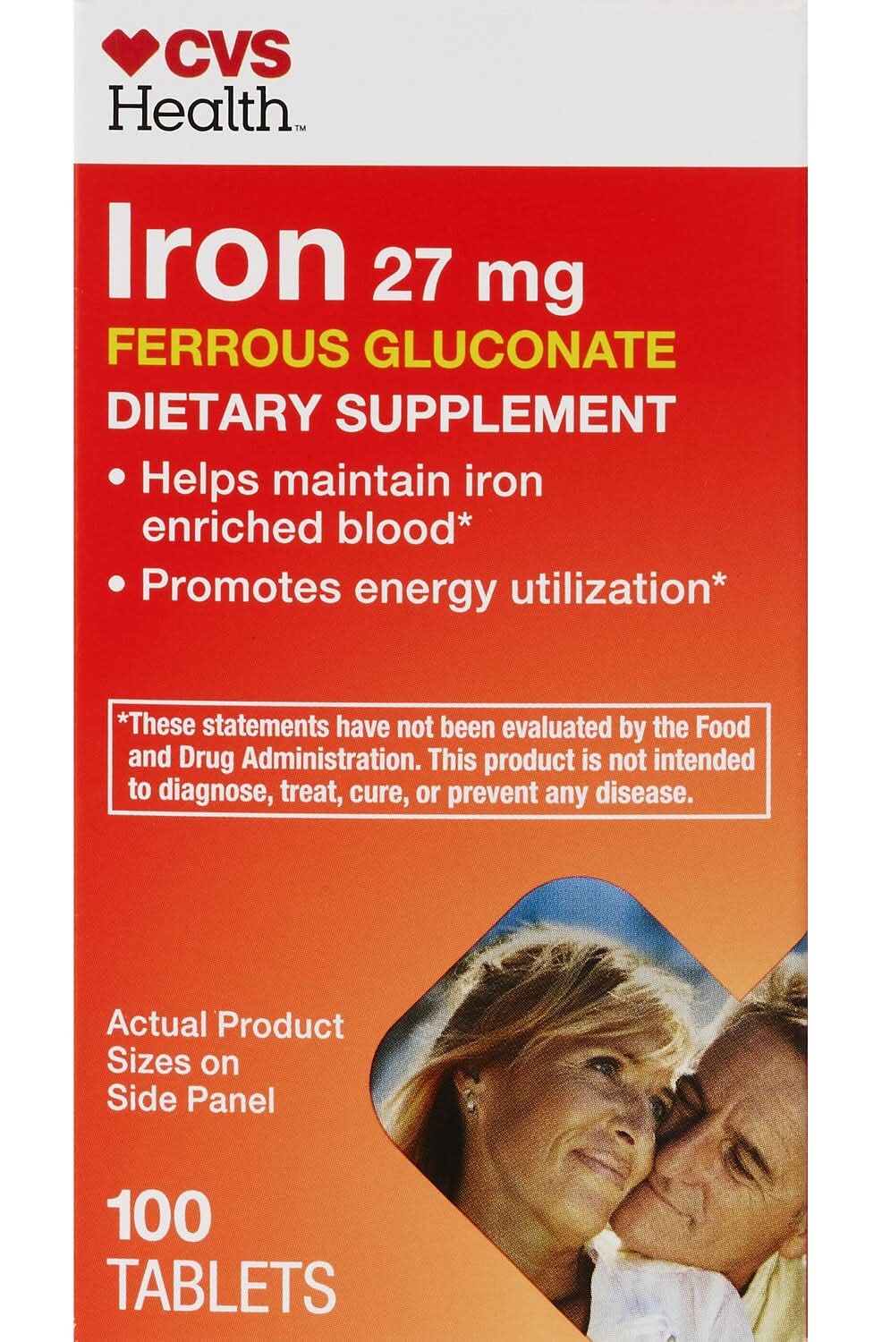 Cvs Iron Tablets, 100 Ct