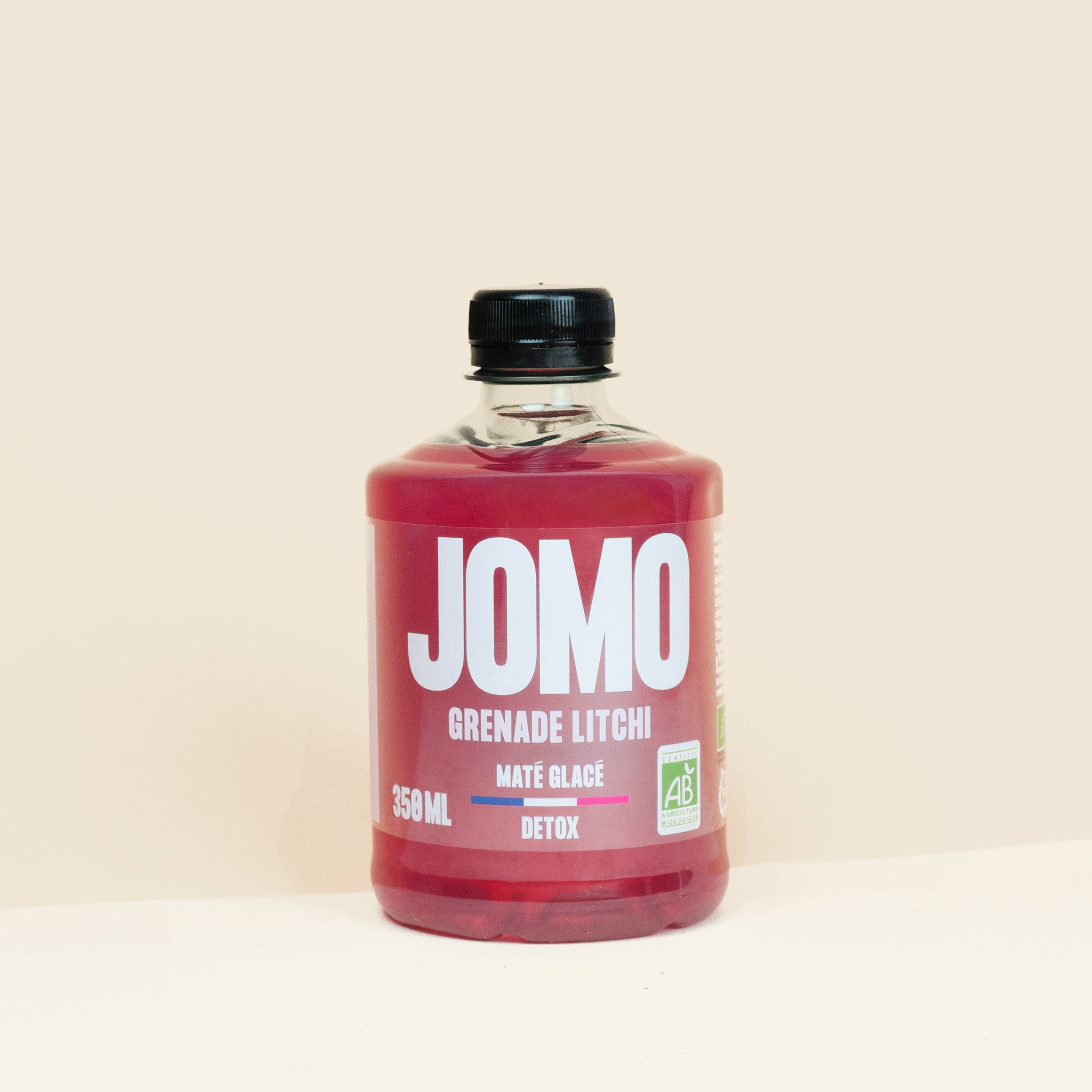 MATÉ GLACÉ BIO JOMO - GRENADE & LITCHI