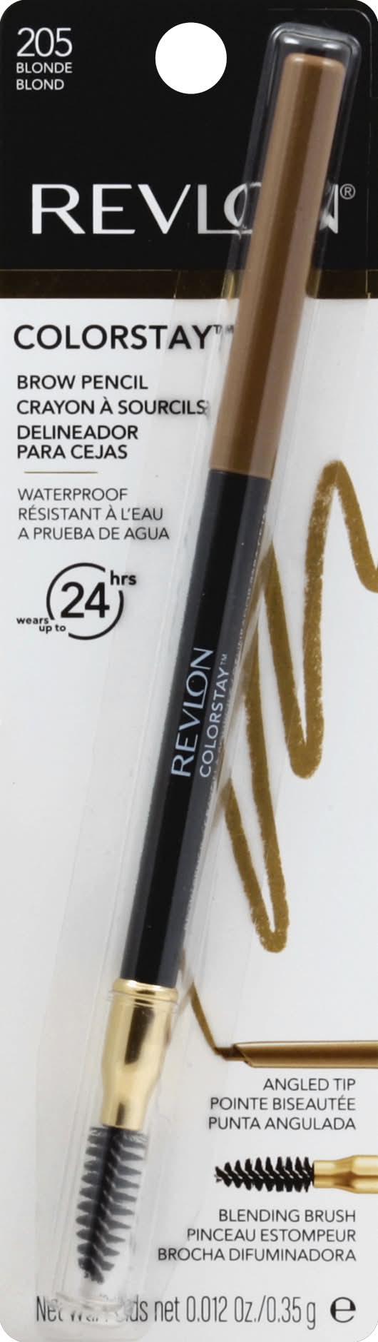 Revlon Colorstay Eye Brow Pencil, 205 Blonde (0.01 oz)