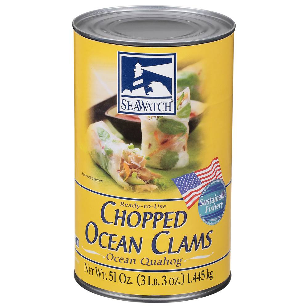 Sea Watch Chopped Ocean Clams (51 oz)