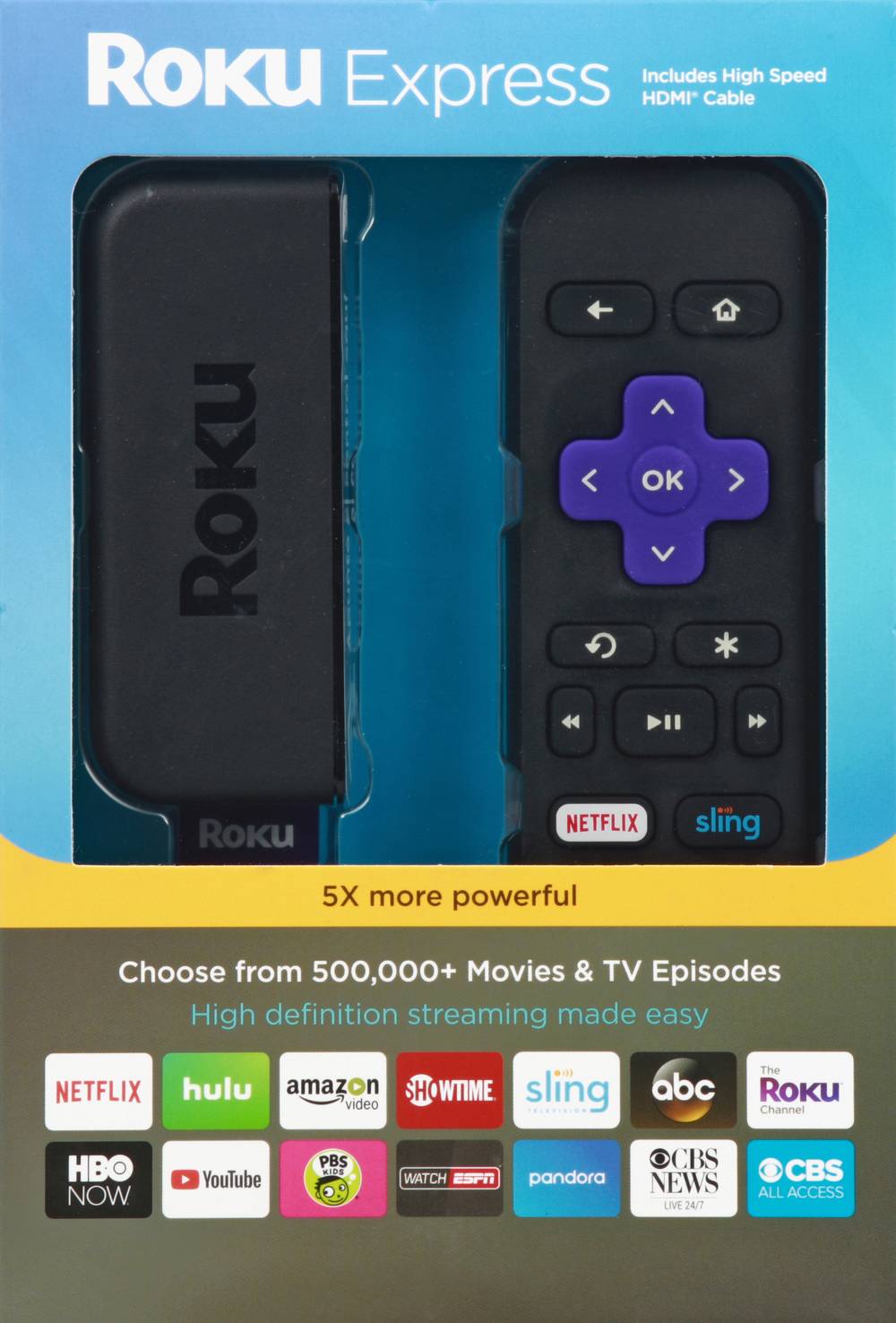 Roku Gin Express Streaming Player