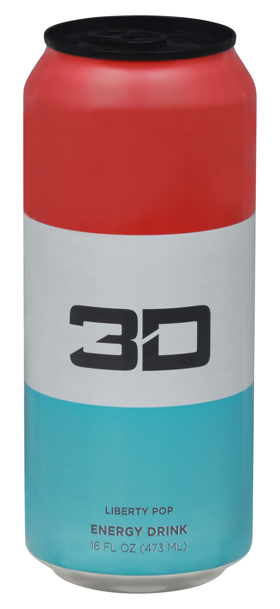 3D Liberty Pop Energy Drink (16 fl oz)