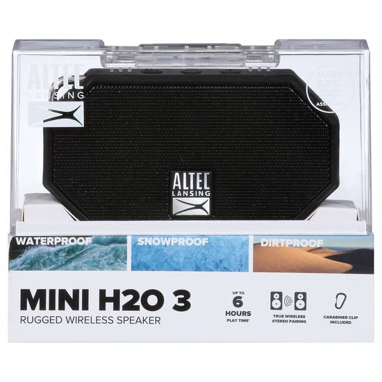 Altec Lansing Mini H2o 3 Rugged Wireless Speaker