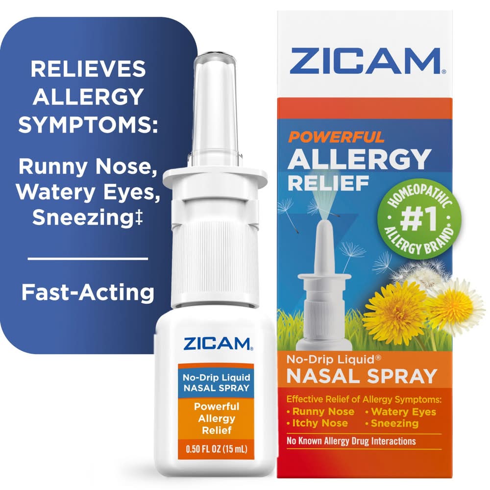 Zicam Allergy Relief Homeopathic Nasal Solution Pump (0.5 oz)