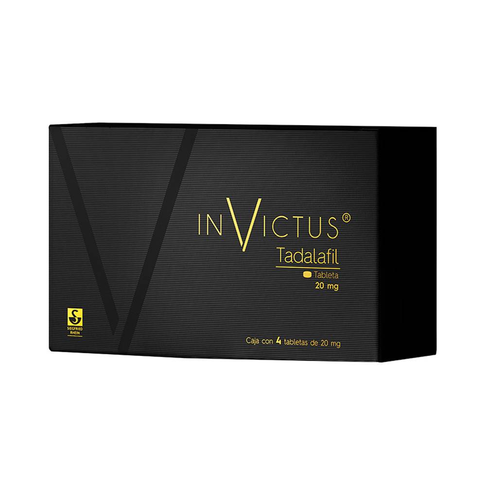 Siegfried Rhein · Invictus tadalafil 20 mg (4 un)