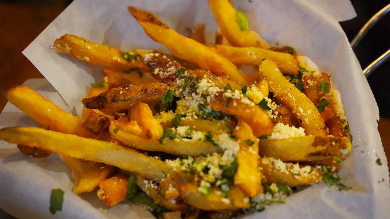 Order TRUFFLE FRIES food online from Burgerology store, Rockville Centre on bringmethat.com