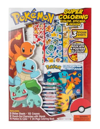 Bendon® Super Coloring Activity Book Pokemon