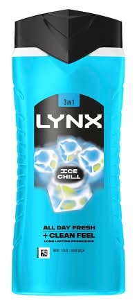 Lynx 3-In-1 Body Wash Ice Chill Xxl (500ml)