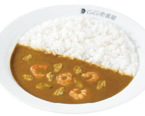 エビあさりカレー Shrimp and Asari clam curry