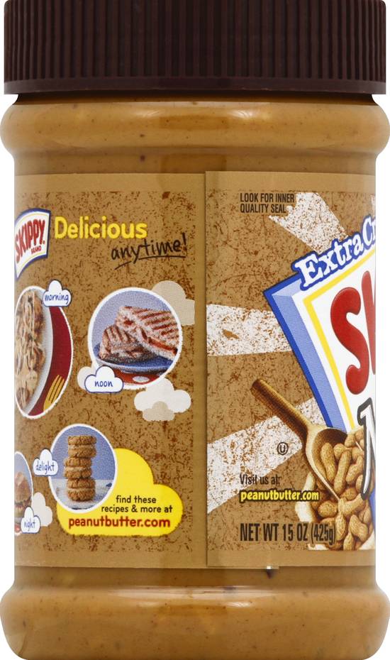 Skippy Natural Super Chunk Peanut Butter Spread