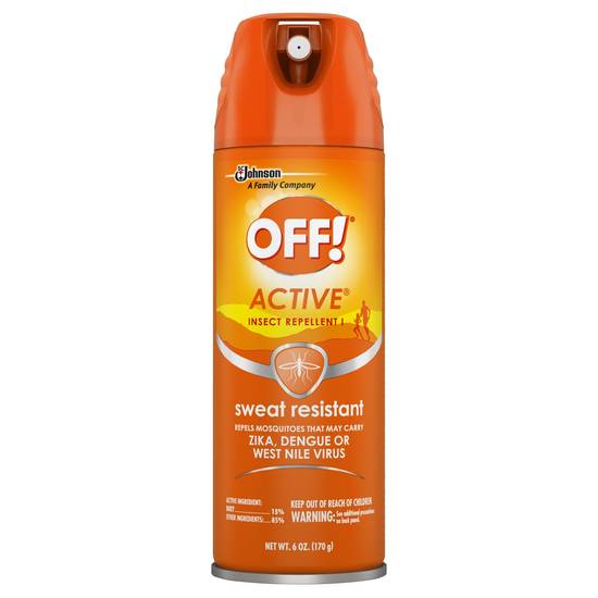 OFF! Active Insect Repellent I, 6 OZ