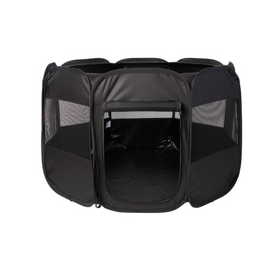 Top Paw Soft-Sided Pop-Up Playpen (black)