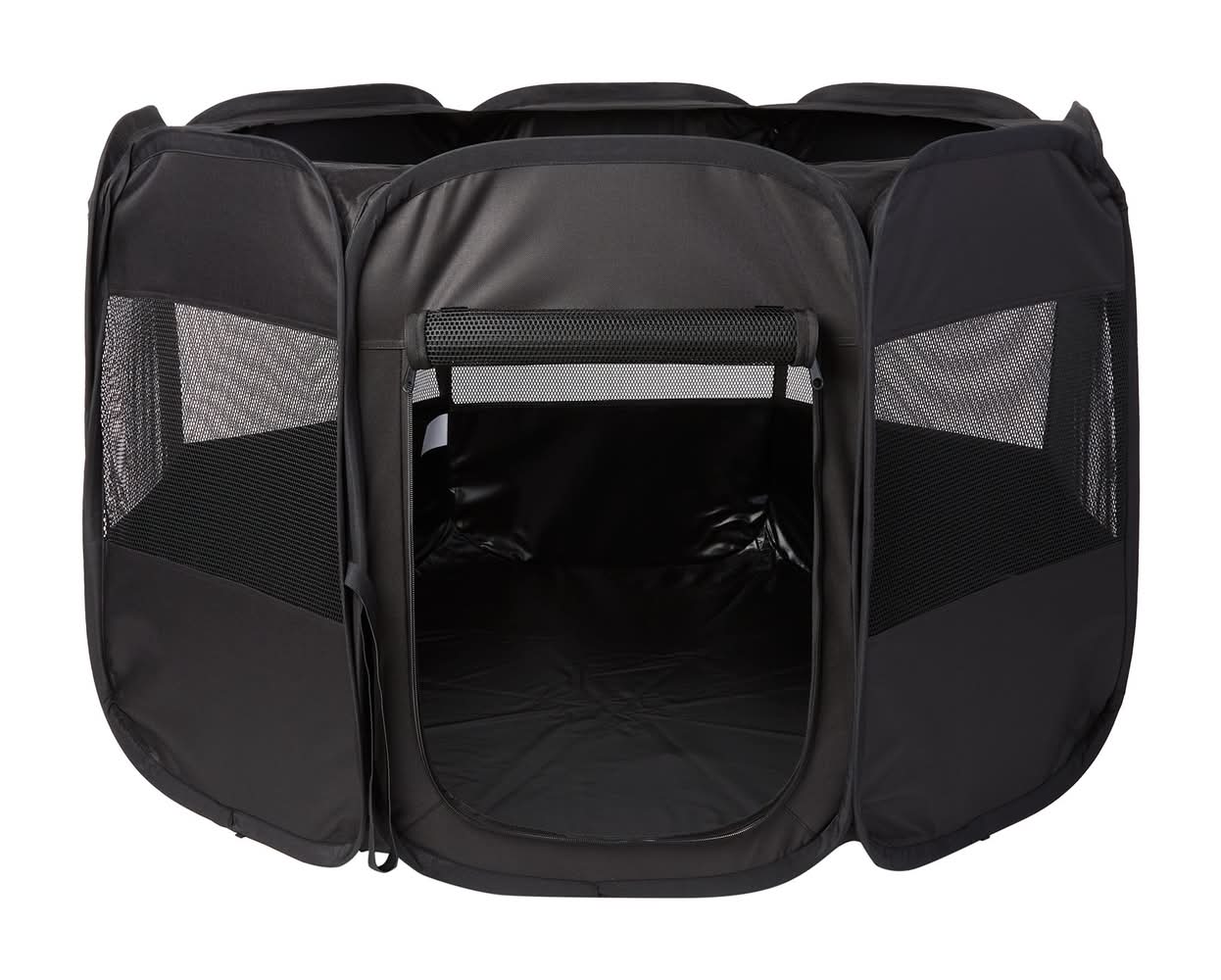 Top Paw® Soft-Sided Pop-Up Playpen for Dogs (Color: Black)