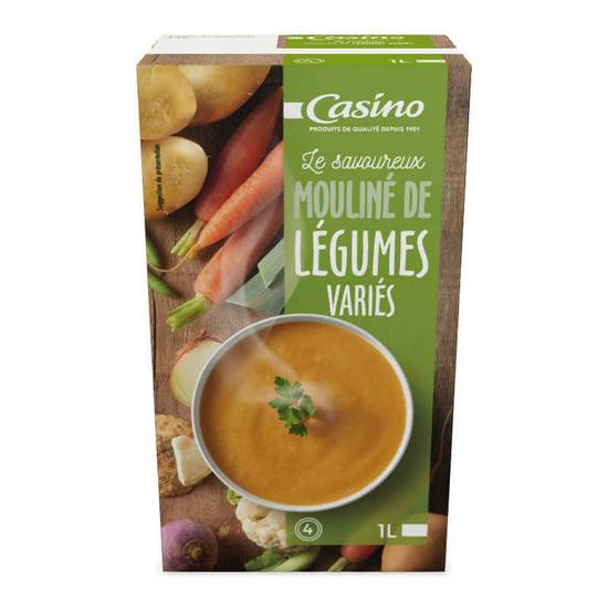 Mouliné de légumes variés soupe Casino 1 L
