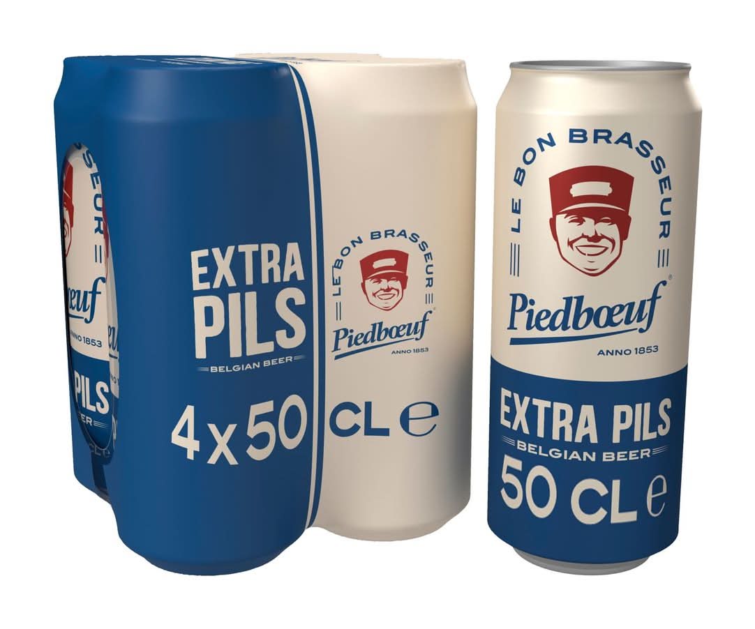 Piedboeuf Bière Belge Extra Pils 4x50cl