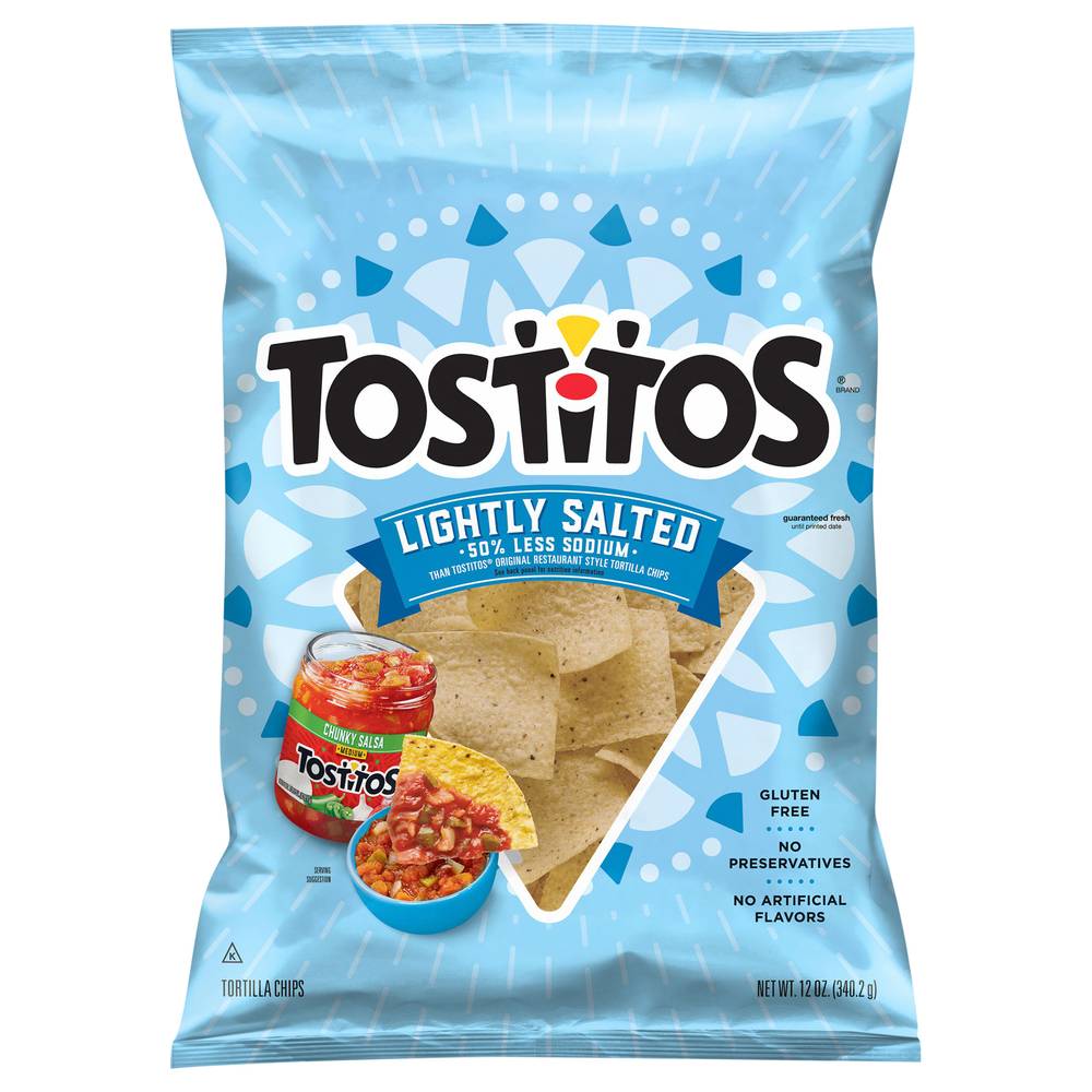 Tostitos Tortilla Chips, Lightly Salted (12 oz)