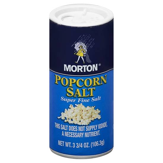 Morton Super Fine Popcorn Salt (3.75 oz)